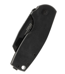 SOG STOUT SJ CLEAVER, BLACKOUT, Taschenmesser