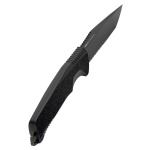 SOG TRIDENT FX, BLACKOUT, PARTIALLY SERRATED, Feststehendes Messer