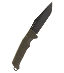 SOG TRIDENT FX, OD GREEN, STRAIGHT EDGE, Feststehendes Messer