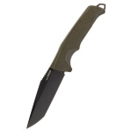 SOG TRIDENT FX, OD GREEN, STRAIGHT EDGE, Feststehendes Messer