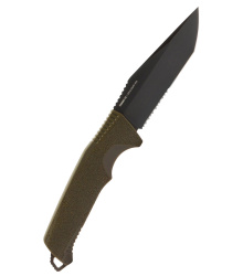 SOG TRIDENT FX, OD GREEN, PARTIALLY SERRATED,...