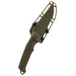 SOG TRIDENT FX, OD GREEN, PARTIALLY SERRATED, Feststehendes Messer