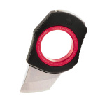 SOG RAPID, BLACK + RED, Feststehendes Messer