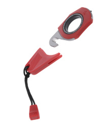 SOG RAPID RESCUE, RESCUE RED, Feststehendes Messer