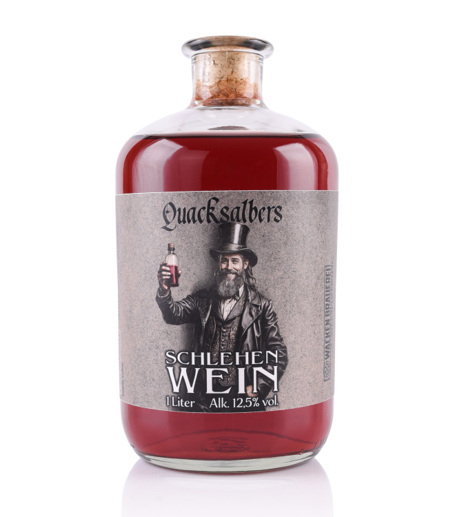 Quacksalbers Schlehenwein, 1l, 12,5% vol. Alk.