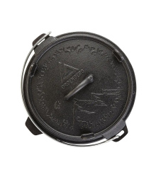 Dutch Oven 4l, Gusseiserner Topf 25 cm