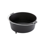 Dutch Oven 10l, Gusseiserner Topf 33 cm