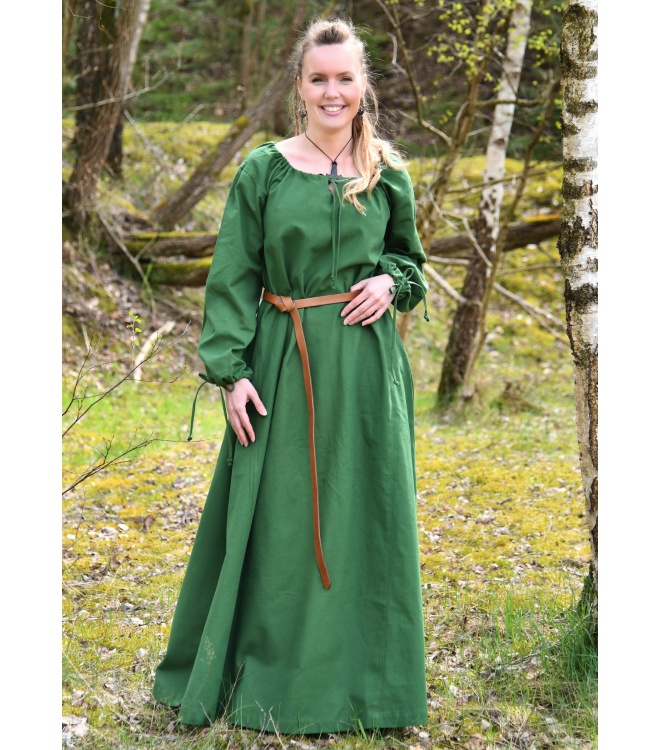 Mittelalterkleid, Unterkleid Ana, grün