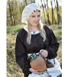 Mittelalterhaube für Damen, verschiedene Farben