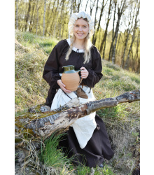 Mittelalterhaube für Damen, natur