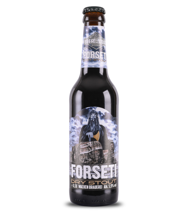 Forseti - Dry Stout, 0,33l Flasche - Wacken Brauerei