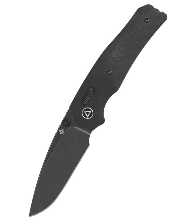 QSP VAULT BLACK STONEWASHED, Taschenmesser