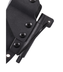 Schnitzel Universal Feuerstahl mit Halter