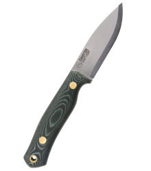 Casström, SWEDISH FOREST KNIFE NO. 8, GREEN MICARTA