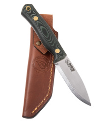 Casström, SWEDISH FOREST KNIFE NO. 8, GREEN MICARTA