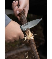 Casström, SWEDISH FOREST KNIFE NO. 8, GREEN MICARTA