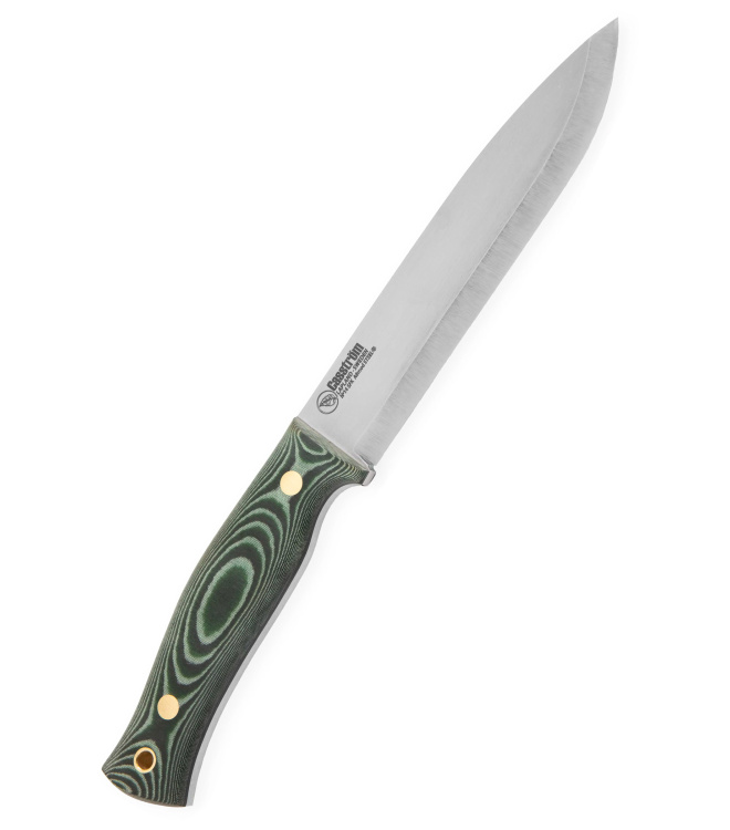 Casström, SWEDISH FOREST KNIFE NO. 14, GREEN MICARTA