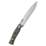 Casström, SWEDISH FOREST KNIFE NO. 14, GREEN MICARTA