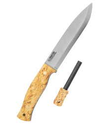 Casström, SWEDISH FOREST KNIFE NO. 14, MASERBIRKE, FEUERSTAHL