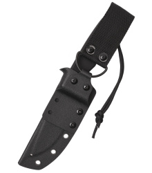 Schnitzel TRI, Outdoormesser, schwarz