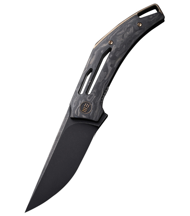 We Knife SPEEDLINER TWILL CARBON FIBER SCHWARZ, Taschenmesser