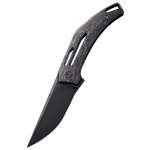 We Knife SPEEDLINER TWILL CARBON FIBER SCHWARZ, Taschenmesser