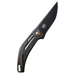 We Knife SPEEDLINER TWILL CARBON FIBER SCHWARZ, Taschenmesser