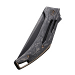 We Knife SPEEDLINER TWILL CARBON FIBER SCHWARZ, Taschenmesser