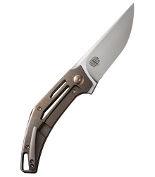 We Knife SPEEDLINER TITAN BRONZE SATIN, Taschenmesser