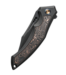 We Knife ORPHEUS TITANIUM COPPER FOIL CF, Taschenmesser