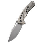 We Knife SWIFTFIN BEAD BLASTED TITANIUM SATIN, Taschenmesser