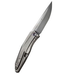 WE Knife CYBERNETIC TITAN POLISHED GRAY, Taschenmesser