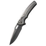 WE Knife EXCITON LTD POLISHED GRAY TITAN, Taschenmesser