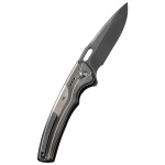 WE Knife EXCITON LTD POLISHED GRAY TITAN, Taschenmesser