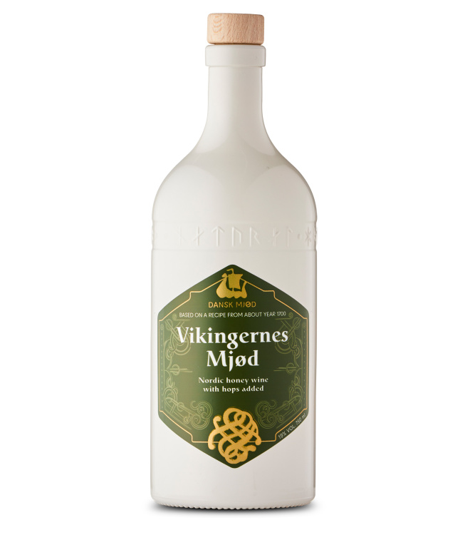 Vikingernes Mjød - Wikinger-Met, 19% Vol., 0,75l Flasche - Dansk Mjød