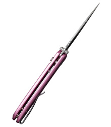 CIVIVI QUBIT ALUMINIUM PINK, Taschenmesser