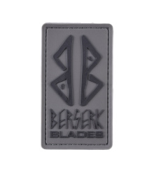 Berserk Blades PVC PATCH hellgrau