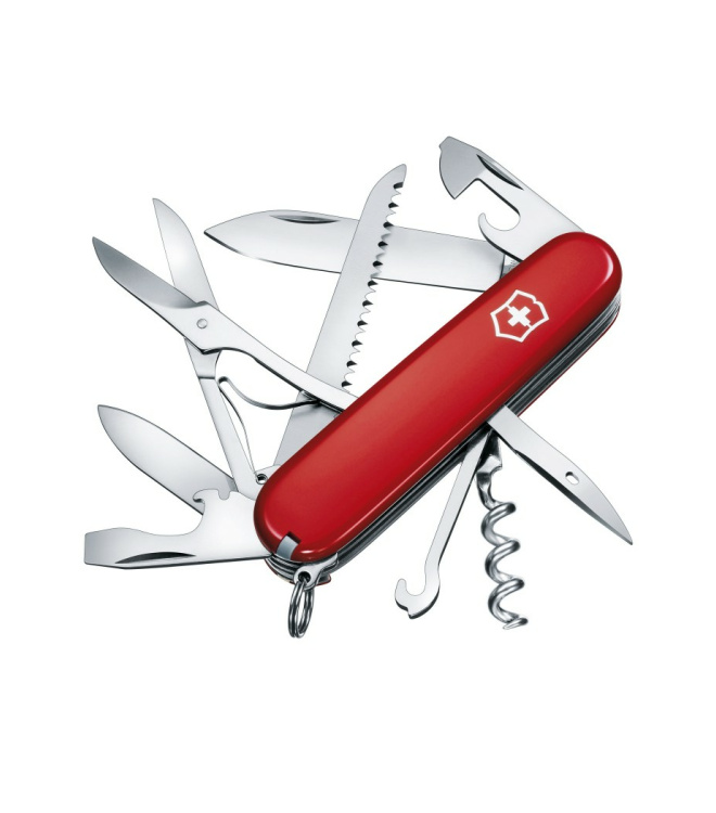 Offiziersmesser, Huntsman, rot