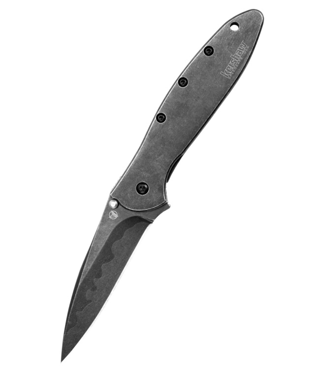 Taschenmesser Kershaw Leek, Komposit-Klinge, BlackWash