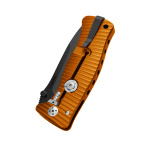 Taschenmesser SR1 Aluminium Orange, Schwarz, Lionsteel