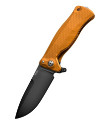 Taschenmesser SR-11 Aluminium orange, schwarz, Lionsteel