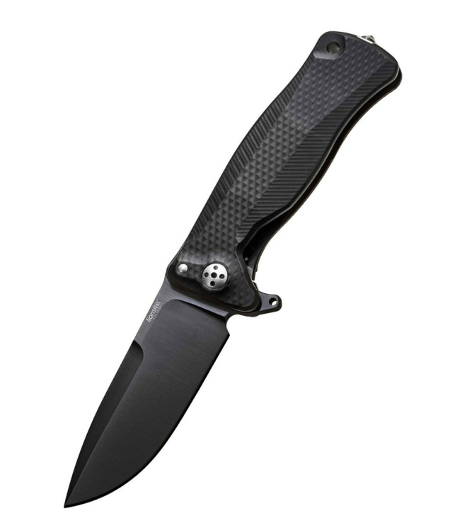 Taschenmesser SR-11 Aluminium schwarz, schwarz, Lionsteel